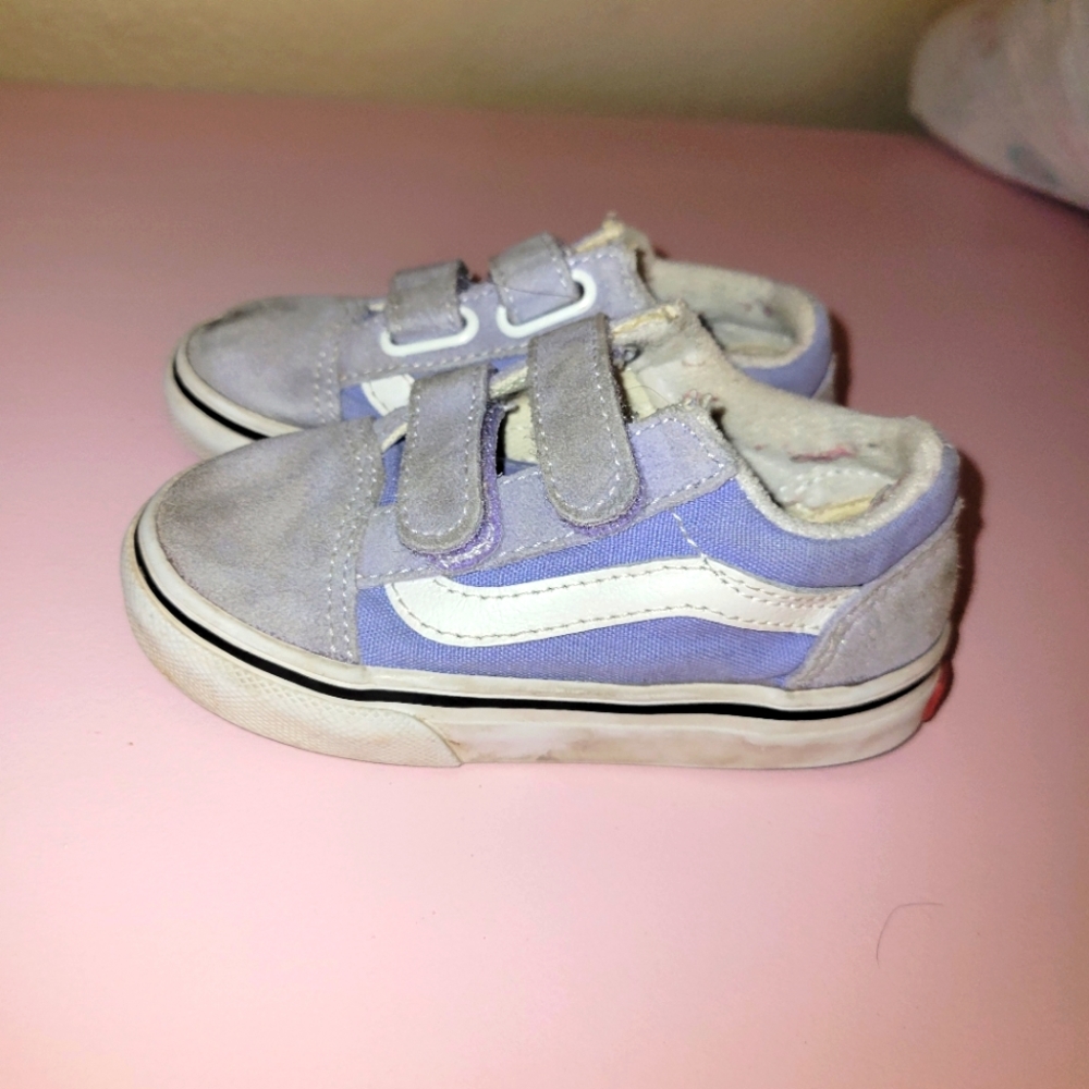 Purple toddler vans